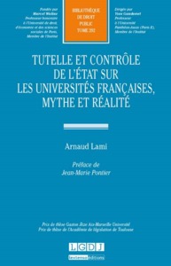 Picture of tutelle et contrôle de l'etat sur les universités françaises, mythe et réalité