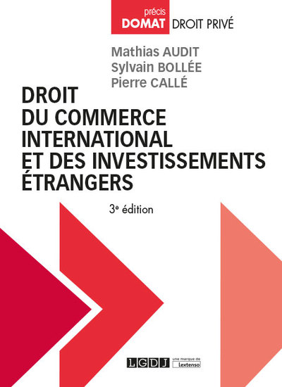 Picture of Droit du commerce international et des  investissements étrangers
