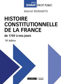Picture of Histoire constitutionnelle de la France de 1789 à nos jours