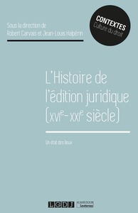 Image de L'histoire de l'édition juridique (XVIe-XXIe siècle)
