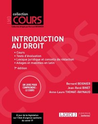 Picture of Introduction au droit