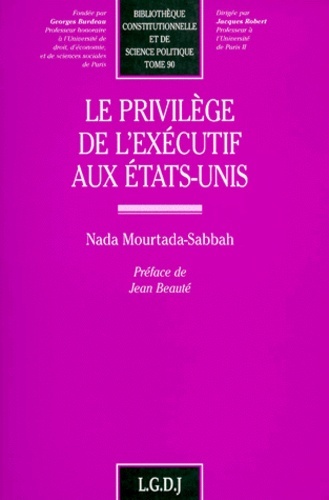 Image de le privilège de l'exécutif aux etats-unis