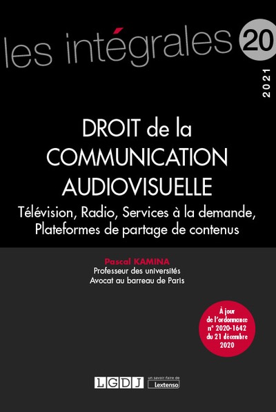 Picture of Droit de la communication audiovisuelle