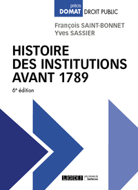 Image de Histoire des institutions avant 1789