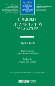 Image de L IMMEUBLE ET LA PROTECTION DE LA NATURE