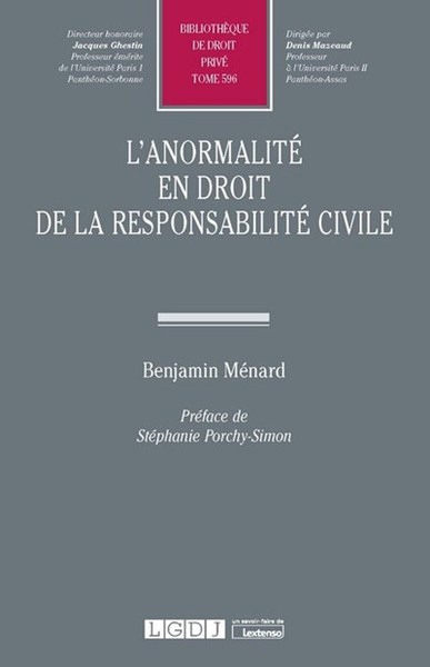 Image de L'anormalité en droit de la responsabilité civile