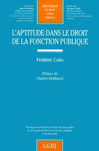 Picture of l'aptitude dans le droit de la fonction publique