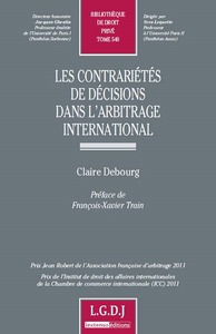 Picture of LES CONTRARIÉTÉS DE DÉCISIONS DANS L'ARBITRAGE INTERNATIONAL
