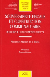 Image de souveraineté fiscale et construction communautaire