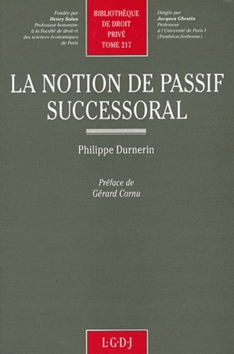 Image de la notion de passif successoral