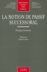 Image de la notion de passif successoral