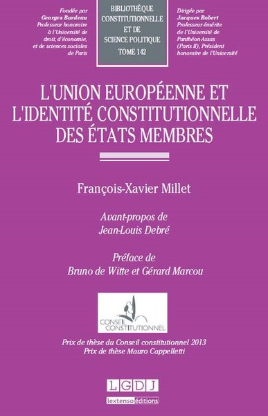 Picture of L'UNION EUROPÉENNE ET L'IDENTITÉ CONSTITUTIONNELLE DES ÉTATS MEMBRES