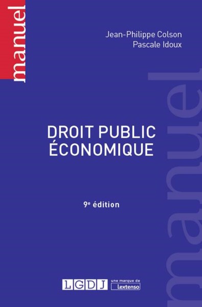 Picture of DROIT PUBLIC ECONOMIQUE - 9EME EDITION