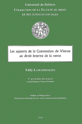 Picture of LES APPORTS DE LA CONVENTION DE VIENNE AU DROIT INTERNE DE LA VENTE