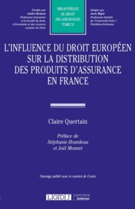 Picture of L'influence du droit européen sur la distribution des produits d'assurance en France