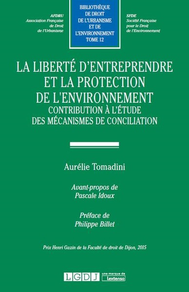 Image de La liberté d'entreprendre et la protection de l'environnement