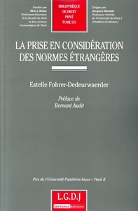 Image de la prise en considération des normes étrangères