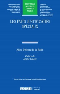 Image de Les faits justificatifs spéciaux