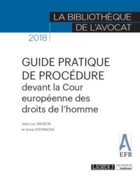 Picture of GUIDE PRATIQUE DE PROCEDURE DEVANT LA COUR EUROPEENNE DES DROITS DE L HOMME