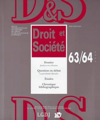 Image de REVUE DROIT ET SOCIETE N 63/64 - 2007