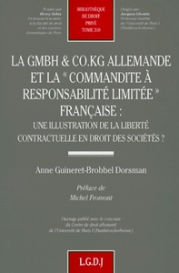 Image de LA GMBH ET CO. KG ALLEMANDE ET LA COMMANDITE À RESPONSABILITÉ LIMITÉE FRANÇAISE