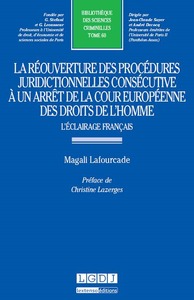 Picture of la réouverture des procédures juridictionnelles consécutive à un arrêt de la cou