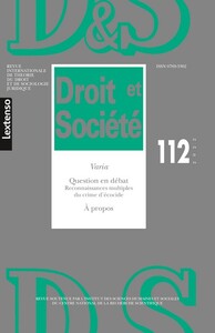 Picture of Droit & Société N°112-2022