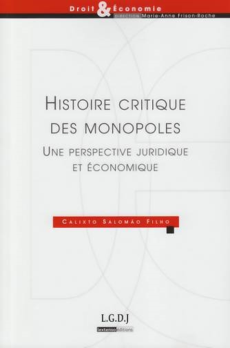Picture of histoire critique des monopoles