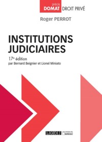 Image de INSTITUTIONS JUDICIAIRES - 17EME EDITION