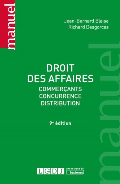 Image de DROIT DES AFFAIRES 9EME EDITION
