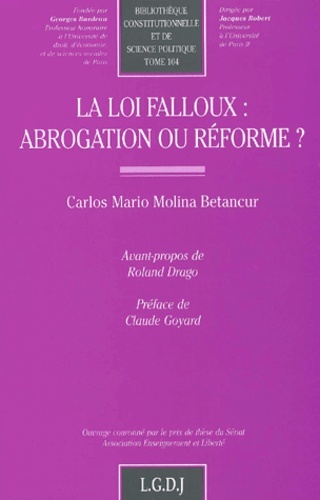 Image de la loi falloux : abrogation ou réforme ?