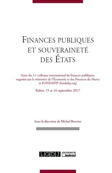 Picture of FINANCES PUBLIQUES ET SOUVERAINETE DES ETATS