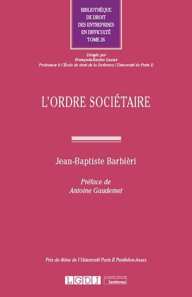 Picture of L'ordre sociétaire
