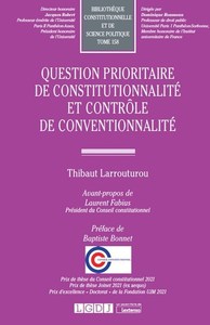 Picture of Question prioritaire de constitutionnalité et contrôle de conventionnalité