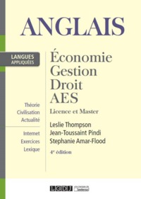 Picture of ANGLAIS : ECONOMIE, GESTION, DROIT, AES - 4EME EDITION