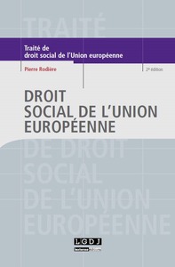 Picture of DROIT SOCIAL DE L'UNION EUROPÉENNE - 2ÈME ÉDITION