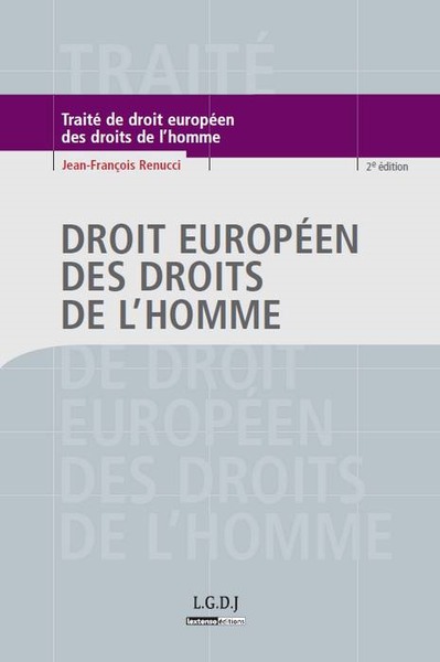 Picture of droit européen des droits de l'homme - 2ème édition