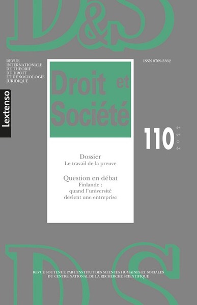 Picture of Droit & Société N°110-2022