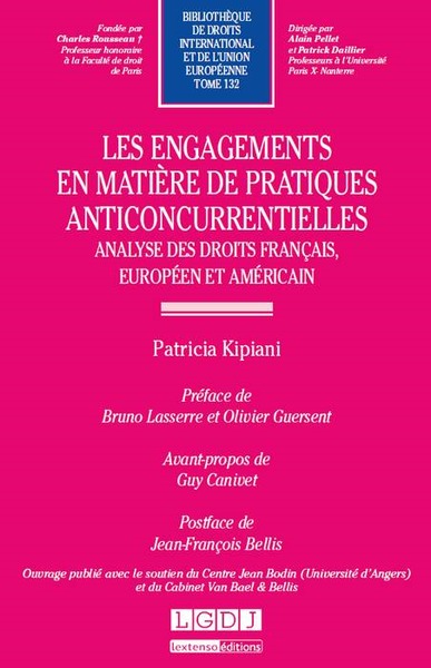Picture of les engagements en matière de pratiques anticoncurrentielles