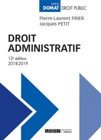 Picture of DROIT ADMINISTRATIF - 12EME EDITION