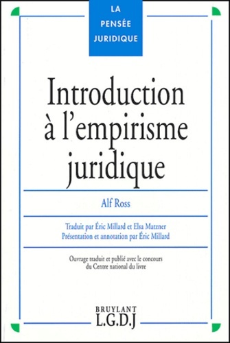 Picture of introduction à l'empirisme juridique