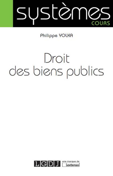 Image de DROIT DES BIENS PUBLICS