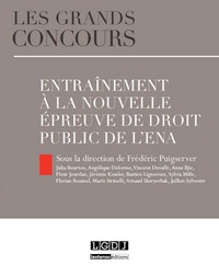 Picture of ENTRAÎNEMENT À LA NOUVELLE ÉPREUVE DE DROIT PUBLIC DE L'ENA