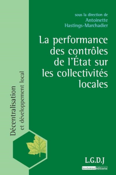 Image de la performance et les contrôles financiers de l'etat sur les collectivités local