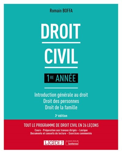 Image de Droit civil 1re année