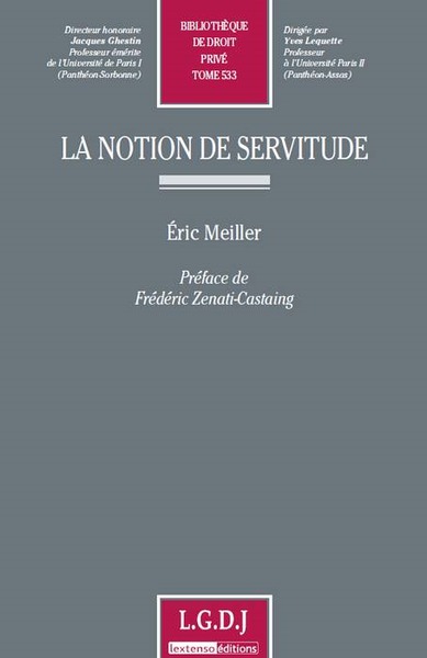 Image de la notion de servitude