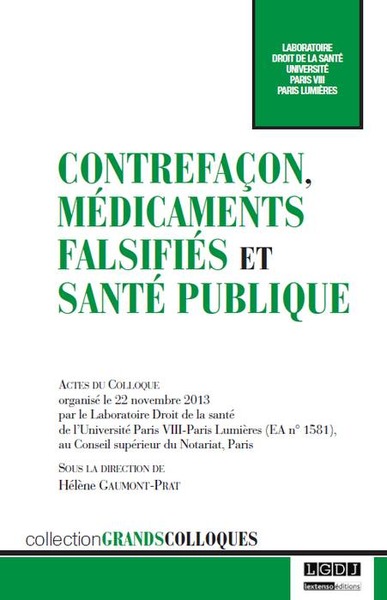 Image de contrefaçon, médicaments falsifiés et santé publique