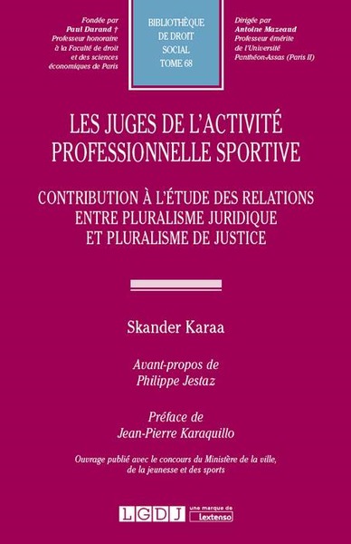 Picture of les juges de l'activité professionnelle sportive