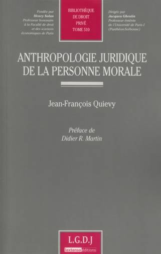 Image de anthropologie juridique de la personne morale