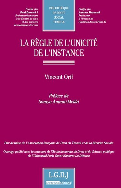 Picture of la règle de l'unicité de l'instance